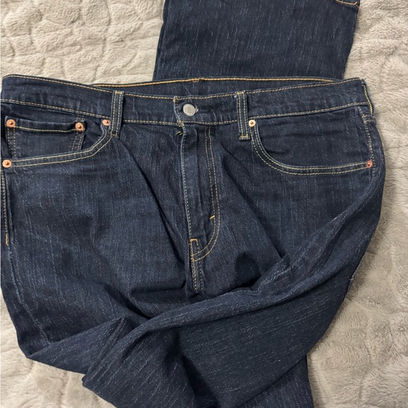 Levi's Men's 527 Dark Blue Jeans NWOT - Picture 4 of 4